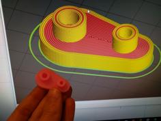 Toilet Seat Bumper 3D Printer Model