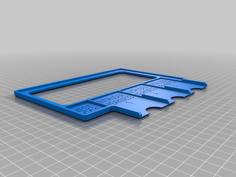 Intruder Weakness Plateau With Text 3D Printer Model