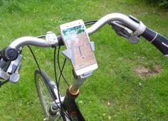 Bicycle Phone Holder 3D Printer Model