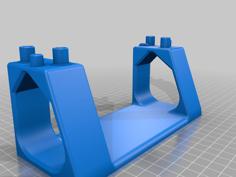 Quick Reload Toilet Paper Holder – Less Material 3D Printer Model