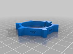 Schmidt & Bender Riflescope Parallax Wheel 3D Printer Model