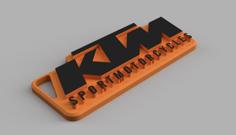 KTM Type SM – Key Chain – Portachiavi – Porte Clès – 钥匙链 3D Printer Model