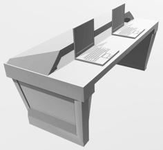 Announcer Table 3D Printer Model