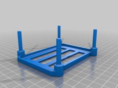 Raspberry Pi Stackable Tray For AUKEY USB Charging Station 3D Printer Model