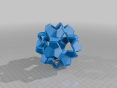 CRINKLED DODECAHEDRON 1 3D Printer Model