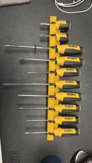 DeWALT Screwdriver Set Mount (DWHT65201 / DWHT65203) 3D Printer Model