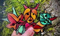 Korok “Stained Glass” Ornaments 3D Printer Model