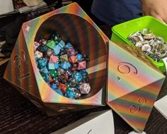 D20 Dice Jar 3D Printer Model