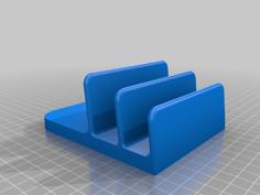 Double Tablet Stand 3D Printer Model