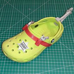 Crocs For Sheriff, Jibbitz, Charms, Pins 3D Printer Model