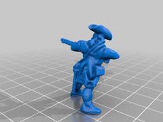 4th Massachusetts Line Sharpened 3D Printer Model