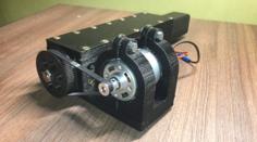 3D-printable Linear Actuator 3D Printer Model