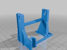 Center_reinforced For Dual 5015 Fans 3D Printer Model