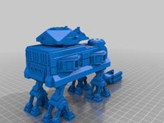 FHW: Worker Bots Wrecker Walking Tank 3D Printer Model