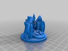 Catan Largest Army Trophy 3D Printer Model