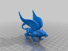 Griffon Remix With Wings 3D Printer Model