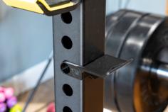 Power Rack Phone Holder For 3″ Racks With 1″ Holes 3D Printer Model