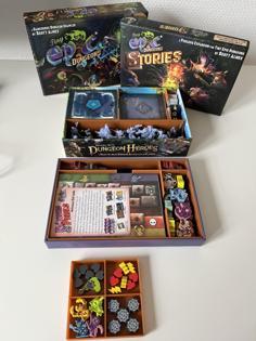 Tiny Epic Dungeons Incl. Stories KS – Sleeved – No Box Lift 3D Printer Model