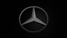 Mercedes-benz Logo 3D Printer Model