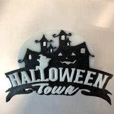 Halloweentown 3D Printer Model