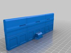 SciFi Wall Set 3D Printer Model