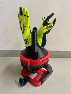 Glove Dryer Attachment For Einhell Fan 3D Printer Model