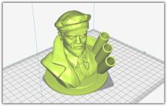 Lenin Pen Holder 3D Printer Model