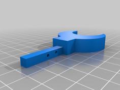 Attatchment To Mount A Flashlight To The Top Rail Of Your Printer 3D Printer Model