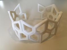 Kershner Polygon Thermaform Bracelet 3D Printer Model