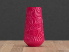 Organic Swirl Vase 3D Printer Model