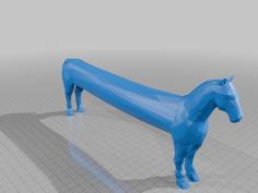 LONG HORSE!!!!! 3D Printer Model