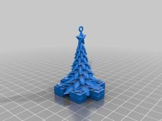 Christmas Tree 3D Printer Model