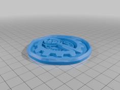 Piltover Enforcer Badge Arcane 3D Printer Model