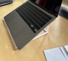 Macbook Air M2 Stand 3D Printer Model