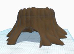 Stump Reptile Hide 3D Printer Model