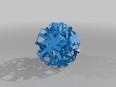 ROELOFS DODECAHEDRAL POLYKNOT 3 3D Printer Model