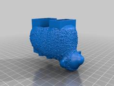 Wooly Sheep Duplo 3D Printer Model