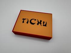 Tichu Card Game Box 3D Printer Model