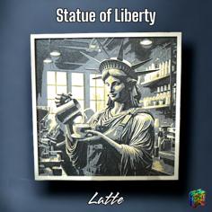 Statue Of Liberty – Latte 3D Printer Model