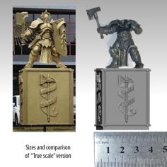 Plinth/pedestal From The Statue Of Games Workshop HQ 3D Printer Model