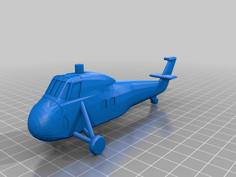 UH-34 Choctaw 3D Printer Model