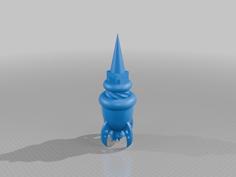 Weird Rocket Ship 3D Printer Model