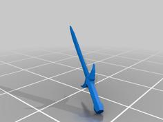 Low_Poly_Sword 3D Printer Model