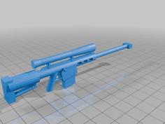 Barret Sniper 3D Printer Model