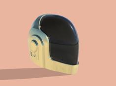 Daft Punk Helmet 3D Printer Model