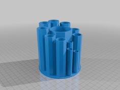 Pencil / Brush Holder 3D Printer Model