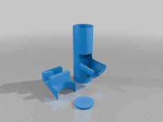 Tabletennis Ball Container 3D Printer Model