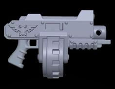 Super Soldier Rivet Guns 2 3D Printer Model