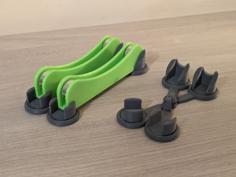 Parallel Holder (print-in-place) For TUSH – The Ultimate Spool Holder V.2 3D Printer Model