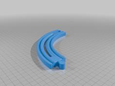 90º Curve For IKEA Train 3D Printer Model